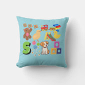 Kinder vormen & speelgoed kussen (Voorkant)