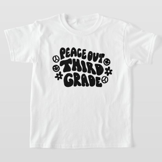 Kinder vrede uit derde klas T-shirt (Laagn)