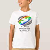 Kinder vredesshirt t-shirt (Voorkant)