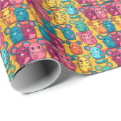 Kinder-vriendelijke, heldere en charmerende tapes cadeaupapier (Rol Hoek)