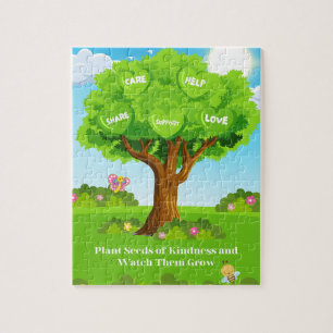 Kinder vriendelijkheid puzzel