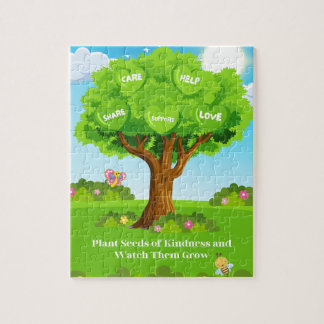 Kinder vriendelijkheid puzzel