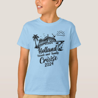 Kinder Vrienden & Familie Cruise Tshirt