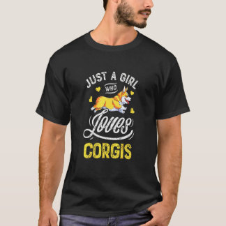 Kinder vrouwen zijn gewoon een meisje dat van Corg T-shirt