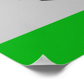 Kinder vuilniswagen poster (Hoek)