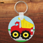 Kinder vuilniswagen sleutelhanger (Voorkant)