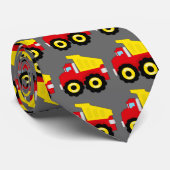 Kinder vuilniswagen stropdas (Opgerold)