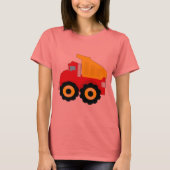 Kinder vuilniswagen t-shirt (Voorkant)