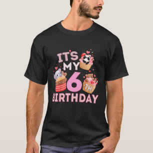 Kinder vun cute Animal Cupcake is mijn zesde verja T-shirt