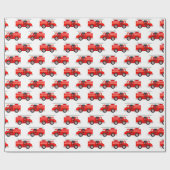 Kinder vuursteentafel cadeaupapier (Vlak)