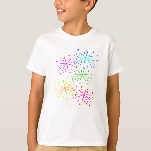 Kinder vuurwerk T-shirt (Voorkant)