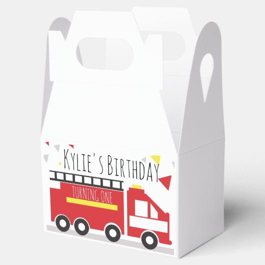 Kinder Vuurwerker Fun Confetti Birthday Name Bedankdoosjes (Geopend)