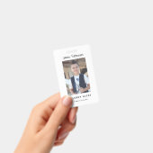 Kinder waarschuwingsbord ICOE voor aangepaste foto Badge (Handheld)