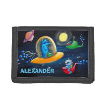 Kinder Wallet | Funny Aliens Wallet