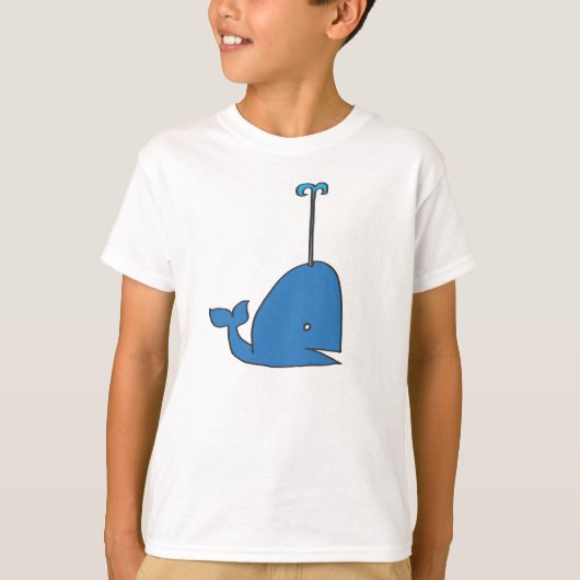 Kinder walvis van Tale T-Shirt (Voorkant)