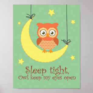 Kinder wanddecoratie poster