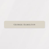 Kinder waterdichte naam Aangepast Labels (Design 2)