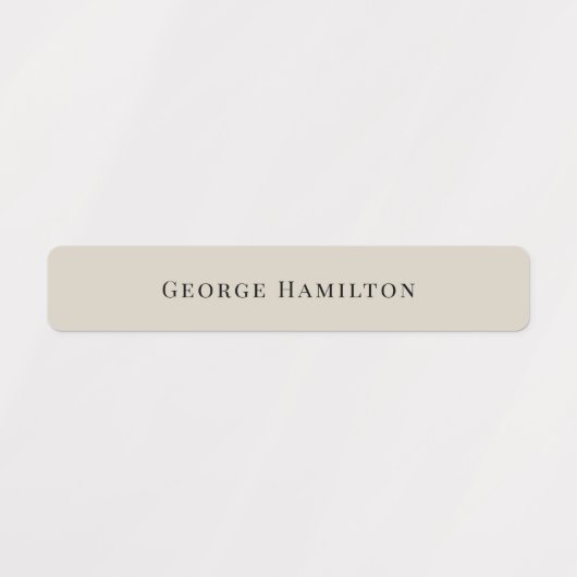 Kinder waterdichte naam Aangepast Labels (Design 2)