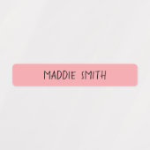 Kinder waterdichte naam labels (Design 2)