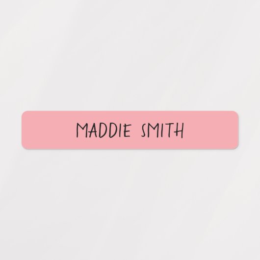 Kinder waterdichte naam labels (Design 2)