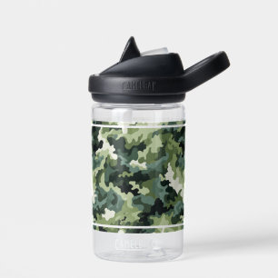 Kinder waterfles camo print
