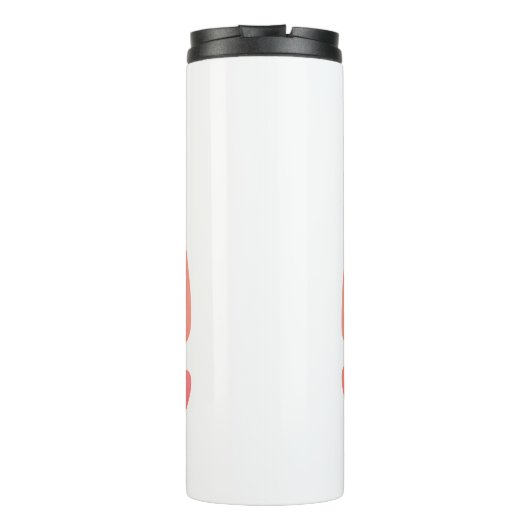 Kinder waterfles gepersonaliseerd thermosbeker (Achterkant)