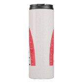 Kinder waterfles gepersonaliseerd thermosbeker (Achterkant)