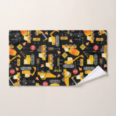 Kinder Waterverf constructievoertuigen Bad Handdoek (Handdoek)