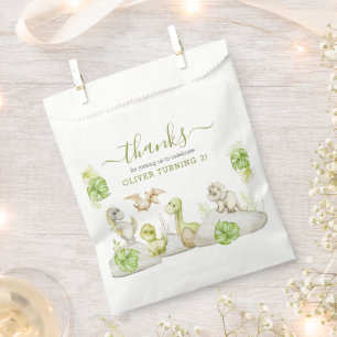 Kinder Waterverf Dinosaurus Verjaardagsfeest Bedankzakje