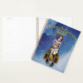 Kinder Waterverf van de Cartoon van de  Planner (Display)