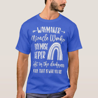 Kinder Waymaker Mirakelboer Rainbow, Christelijk - T-shirt