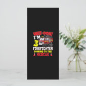 Kinder WEE-OOH! I m 3 Brandweeruitrusting Menu (Staand voorkant)