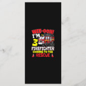 Kinder WEE-OOH! I m 3 Brandweeruitrusting Menu (Voorkant)