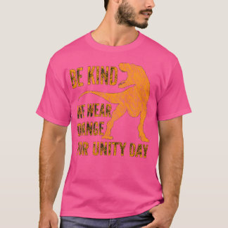 Kinder Wees aardig We Draag Oranje Eenheidsdag Ora T-shirt