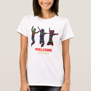 Kinder welkom terug naar school T-shirt