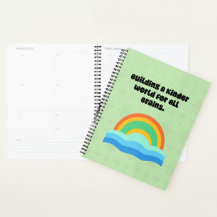 Kinder Wereld Bouwen Alle Hersenen Neurodiversitei Planner