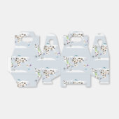 Kinder Wereldkaart dieren Bedankdoosjes (Uitgevouwen)