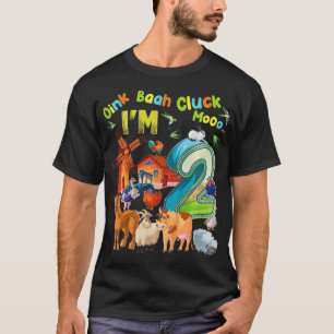 Kinder werf voor de tweede geboorte van landbouwhu t-shirt