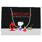 Kinder Wetenschap Lab Partij Groot Cadeauzakje (Achterkant)