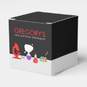 Kinder Wetenschapspartij Bedankdoosjes (Voorkant Zijde)