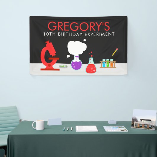 Kinder Wetenschapspartij Spandoek (Beurs)