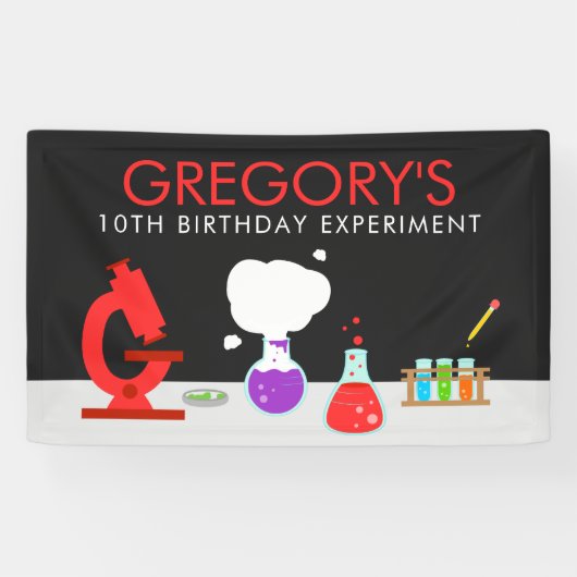 Kinder Wetenschapspartij Spandoek (Horizontaal)