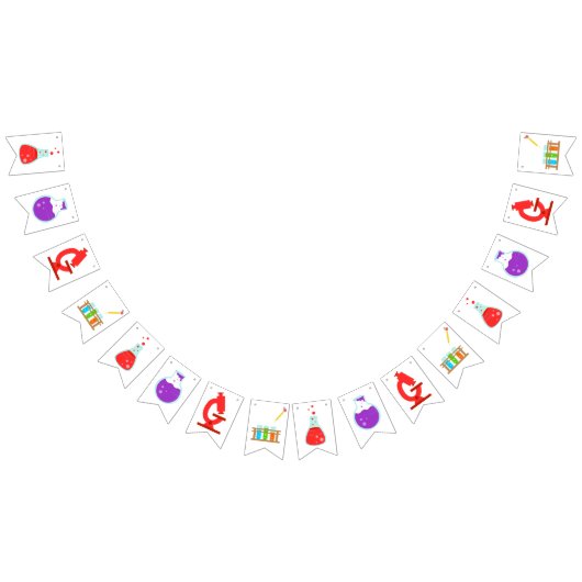 Kinder Wetenschapspartij Vlaggetjes (Alle)