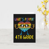 Kinder Whats Poppin 4e Grade Hart Fidget Pop It Fi Kaart (Gele Bloem)