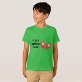 Kinder wintermix T-shirt (Voorkant volledig)