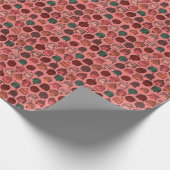 Kinder winterpakpapier cadeaupapier (Hoek)