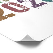 Kinder Winterreis 2025 Skiën Strand Reizen Zeemeer Poster (Hoek)