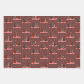 Kinder winterschotset inpakpapier vel (Voorkant 3)