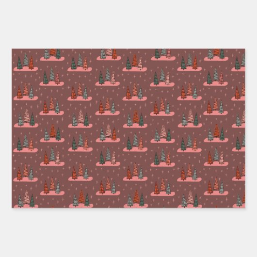 Kinder winterschotset inpakpapier vel (Voorkant 3)