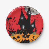 Kinder Witching Hour Halloween Paper Bord (Voorkant)